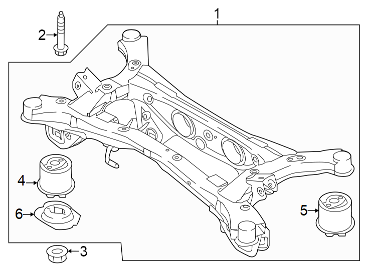 6Rear suspension. Suspension mounting.https://images.simplepart.com/images/parts/motor/fullsize/2305853.png