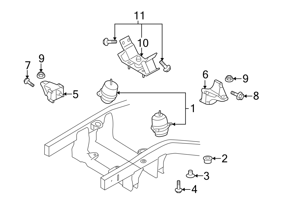 10ENGINE & TRANS MOUNTING.https://images.simplepart.com/images/parts/motor/fullsize/2310162.png