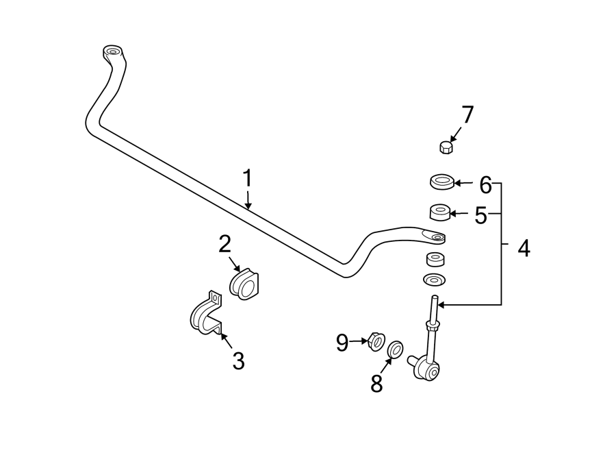 8FRONT SUSPENSION. STABILIZER BAR & COMPONENTS.https://images.simplepart.com/images/parts/motor/fullsize/2310205.png