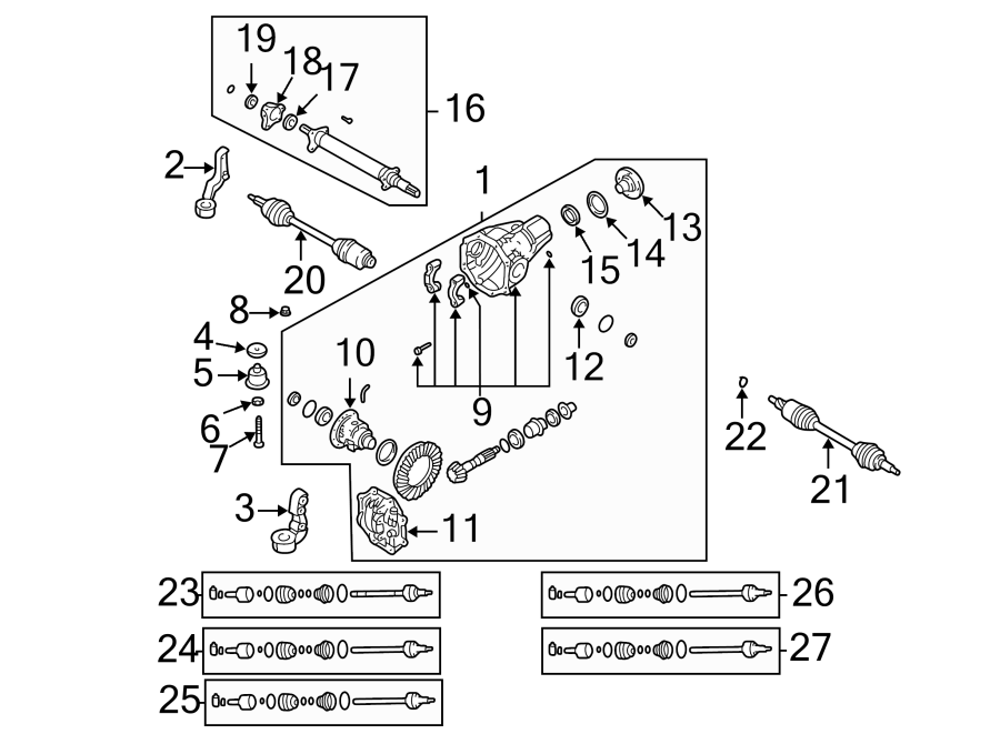 27FRONT SUSPENSION. CARRIER & FRONT AXLES.https://images.simplepart.com/images/parts/motor/fullsize/2310235.png