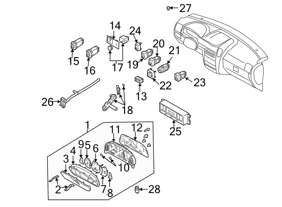 27INSTRUMENT PANEL. CLUSTER & SWITCHES.https://images.simplepart.com/images/parts/motor/fullsize/2310290.png