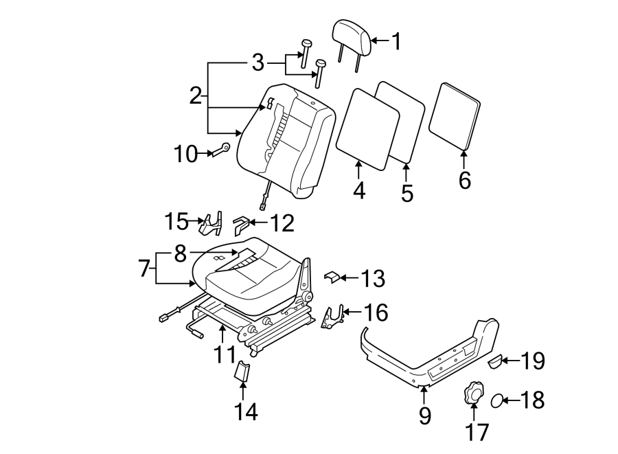 3SEATS & TRACKS. FRONT SEAT COMPONENTS.https://images.simplepart.com/images/parts/motor/fullsize/2310336.png