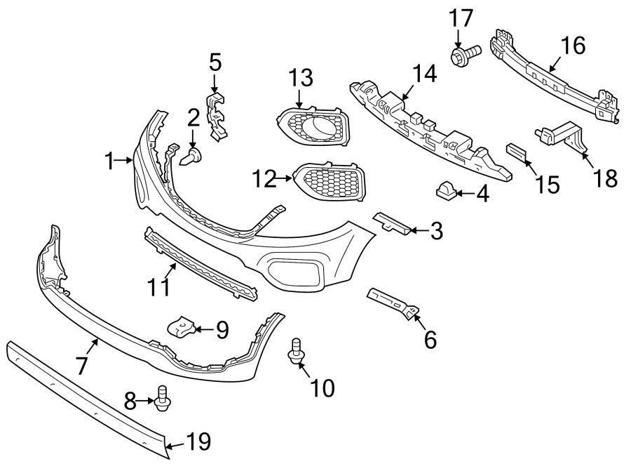 8Front bumper. Bumper & components.https://images.simplepart.com/images/parts/motor/fullsize/2311010.png