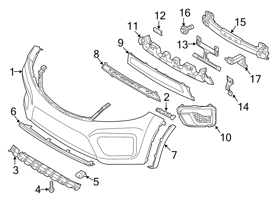 4FRONT BUMPER. BUMPER & COMPONENTS.https://images.simplepart.com/images/parts/motor/fullsize/2311012.png