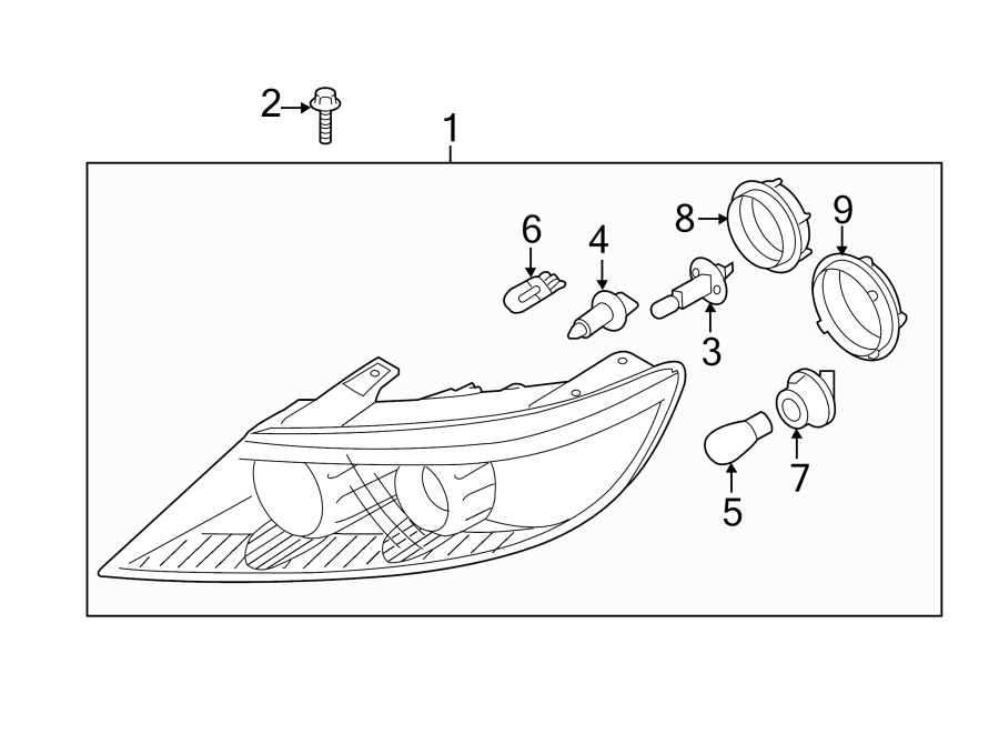 8FRONT LAMPS. HEADLAMP COMPONENTS.https://images.simplepart.com/images/parts/motor/fullsize/2311020.png