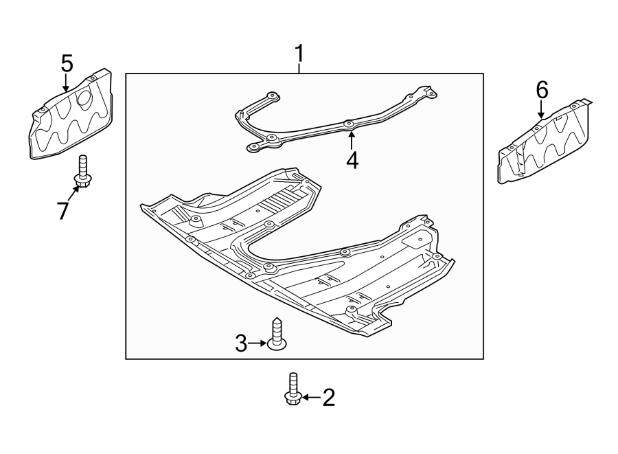 1RADIATOR SUPPORT. SPLASH SHIELDS.https://images.simplepart.com/images/parts/motor/fullsize/2311033.png