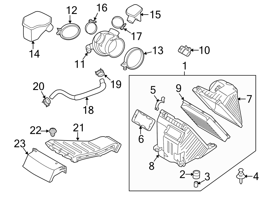 5ENGINE / TRANSAXLE. AIR INTAKE.https://images.simplepart.com/images/parts/motor/fullsize/2311220.png