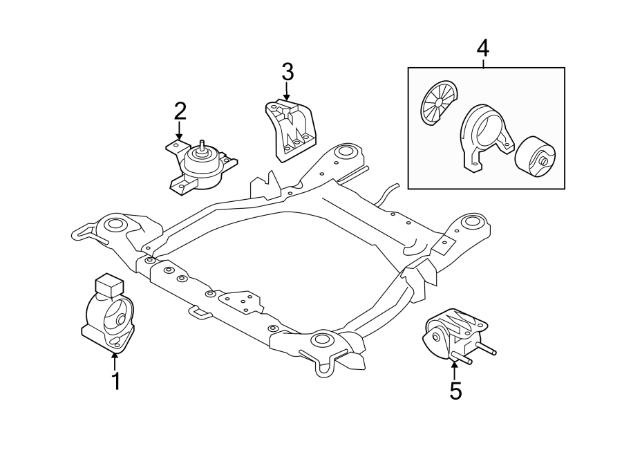 1ENGINE / TRANSAXLE. ENGINE & TRANS MOUNTING.https://images.simplepart.com/images/parts/motor/fullsize/2311230.png