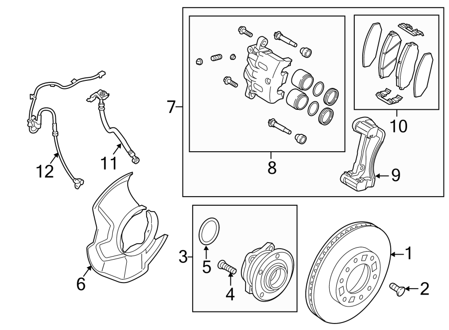 2FRONT SUSPENSION. BRAKE COMPONENTS.https://images.simplepart.com/images/parts/motor/fullsize/2311275.png