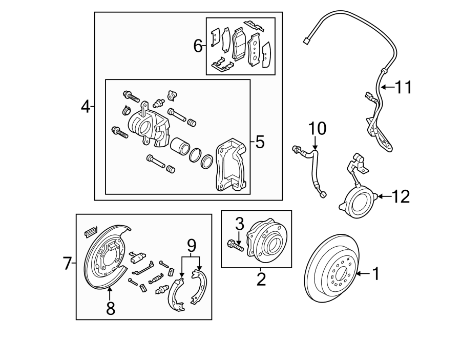 4REAR SUSPENSION. BRAKE COMPONENTS.https://images.simplepart.com/images/parts/motor/fullsize/2311615.png