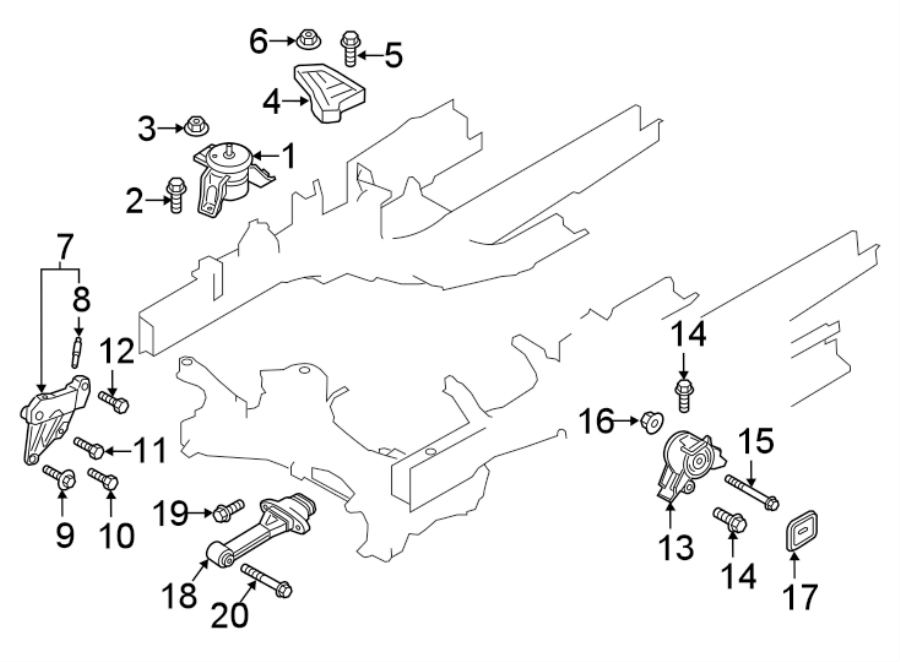 18ENGINE / TRANSAXLE. ENGINE & TRANS MOUNTING.https://images.simplepart.com/images/parts/motor/fullsize/2312315.png