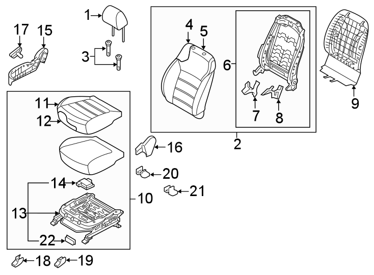 21SEATS & TRACKS. PASSENGER SEAT COMPONENTS.https://images.simplepart.com/images/parts/motor/fullsize/2312520.png