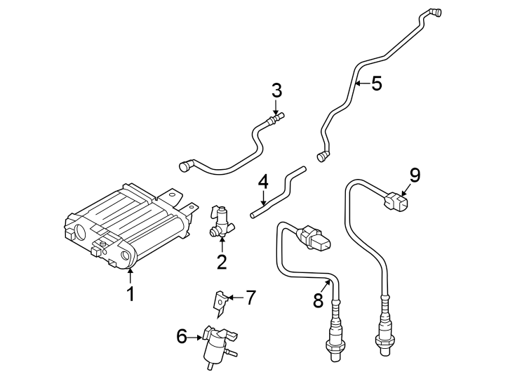 9Emission system. Emission components.https://images.simplepart.com/images/parts/motor/fullsize/2313316.png