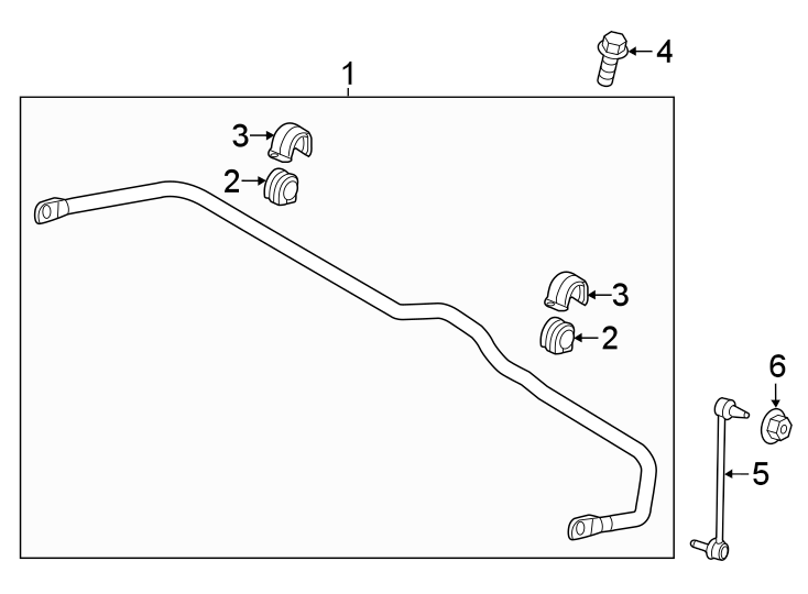 2Front suspension. Stabilizer bar & components.https://images.simplepart.com/images/parts/motor/fullsize/2313334.png