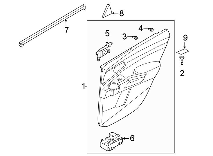 1Rear door. Interior trim.https://images.simplepart.com/images/parts/motor/fullsize/2313628.png