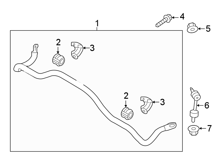 6Rear suspension. Stabilizer bar & components.https://images.simplepart.com/images/parts/motor/fullsize/2313856.png