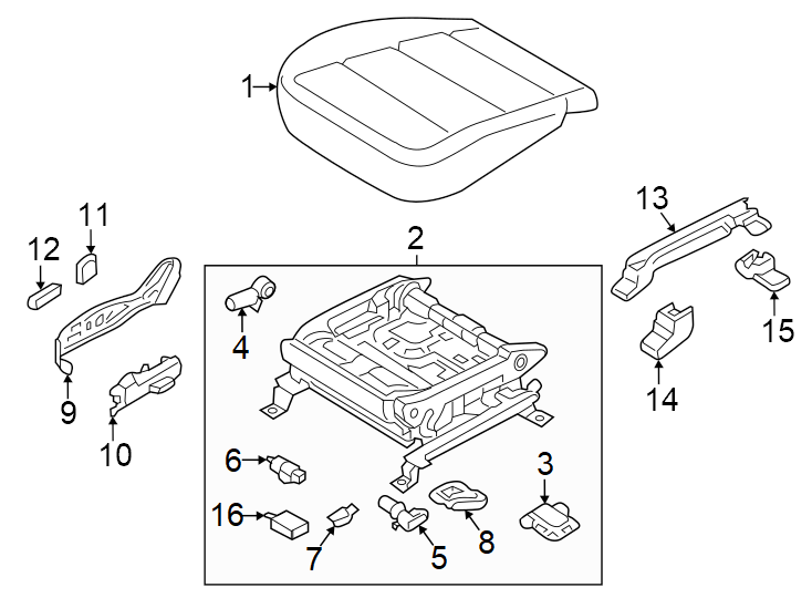 15Seats & tracks. Passenger seat components.https://images.simplepart.com/images/parts/motor/fullsize/2315419.png