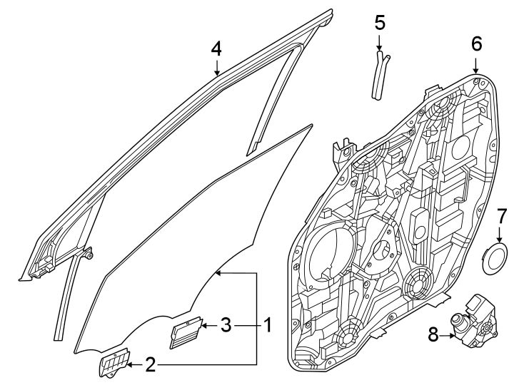 7Front door. Glass & hardware.https://images.simplepart.com/images/parts/motor/fullsize/2320525.png