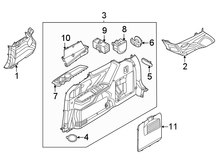 6Quarter panel. Interior trim.https://images.simplepart.com/images/parts/motor/fullsize/2320590.png