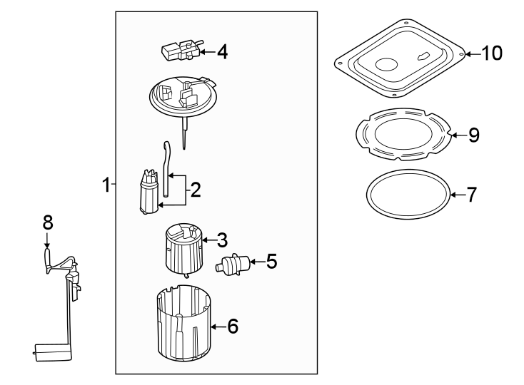 7Fuel system components.https://images.simplepart.com/images/parts/motor/fullsize/2320600.png