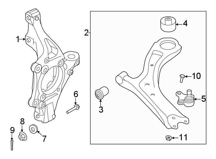 2Front suspension. Suspension components.https://images.simplepart.com/images/parts/motor/fullsize/2325180.png