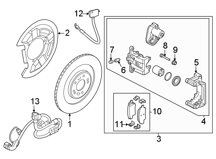 4Rear suspension. Brake components.https://images.simplepart.com/images/parts/motor/fullsize/2325515.png