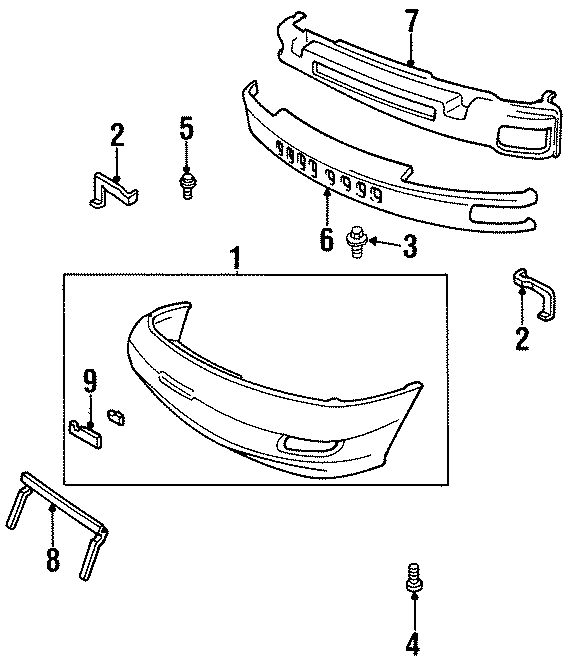 8FRONT BUMPER. BUMPER & COMPONENTS.https://images.simplepart.com/images/parts/motor/fullsize/2400010.png