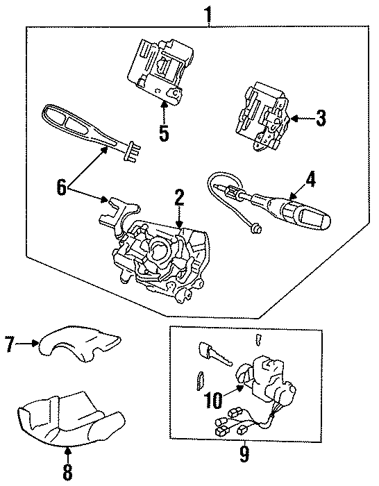 9STEERING COLUMN. SHROUD. SWITCHES & LEVERS.https://images.simplepart.com/images/parts/motor/fullsize/2400320.png