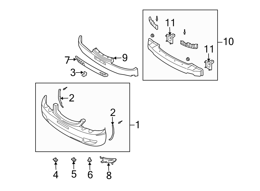 5FRONT BUMPER. BUMPER & COMPONENTS.https://images.simplepart.com/images/parts/motor/fullsize/2410012.png