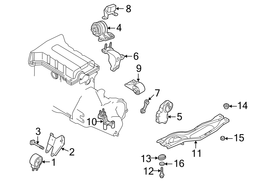 2ENGINE / TRANSAXLE. ENGINE & TRANS MOUNTING.https://images.simplepart.com/images/parts/motor/fullsize/2410145.png