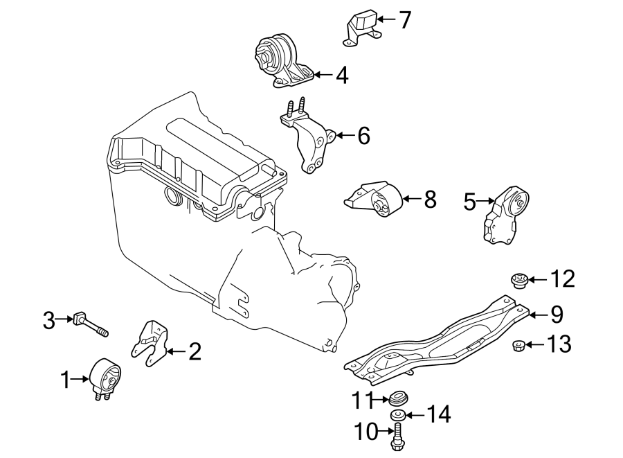 5ENGINE / TRANSAXLE. ENGINE & TRANS MOUNTING.https://images.simplepart.com/images/parts/motor/fullsize/2410150.png