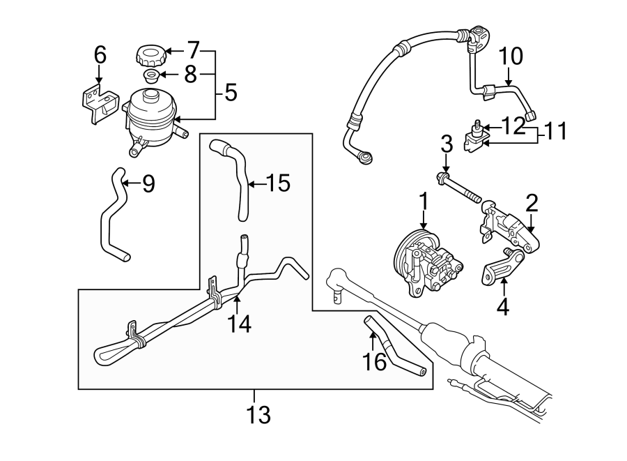 1STEERING GEAR & LINKAGE. PUMP & HOSES.https://images.simplepart.com/images/parts/motor/fullsize/2410203.png