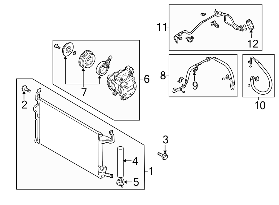 4AIR CONDITIONER & HEATER. COMPRESSOR & LINES. CONDENSER.https://images.simplepart.com/images/parts/motor/fullsize/2411050.png