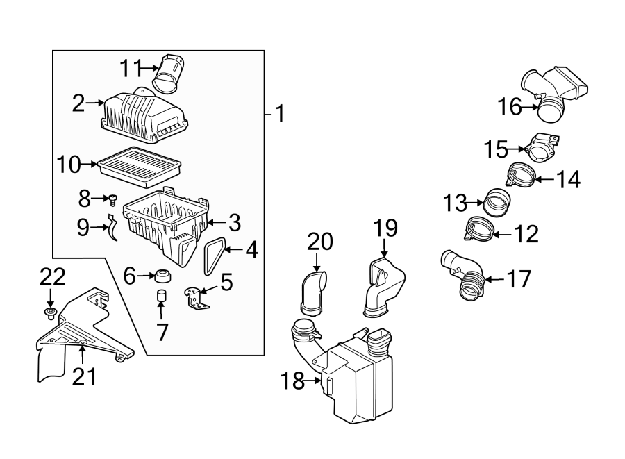 2Engine / transaxle. Air intake.https://images.simplepart.com/images/parts/motor/fullsize/2411131.png