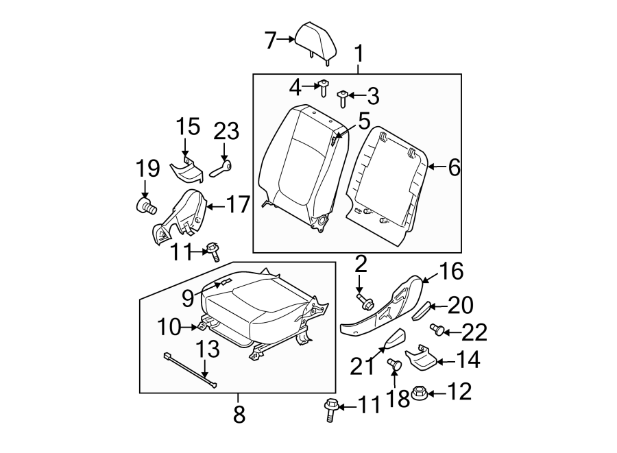 3SEATS & TRACKS. FRONT SEAT COMPONENTS.https://images.simplepart.com/images/parts/motor/fullsize/2411297.png