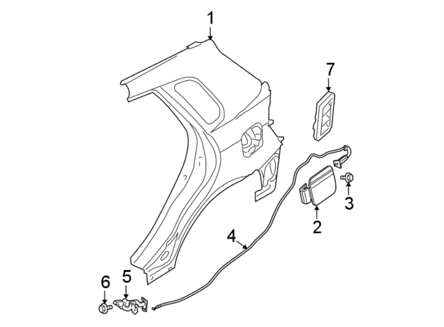 7QUARTER PANEL & COMPONENTS.https://images.simplepart.com/images/parts/motor/fullsize/2411422.png