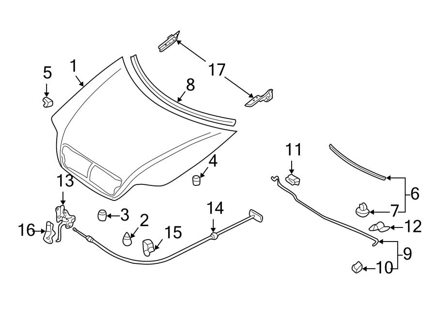 16HOOD & GRILLE. HOOD & COMPONENTS.https://images.simplepart.com/images/parts/motor/fullsize/2415080.png