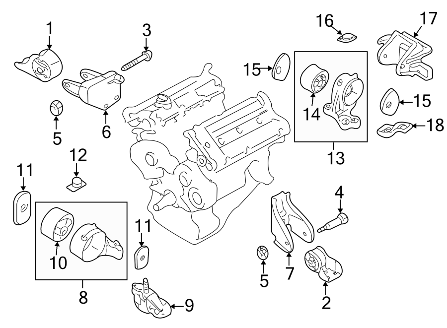 8ENGINE / TRANSAXLE. ENGINE & TRANS MOUNTING.https://images.simplepart.com/images/parts/motor/fullsize/2415165.png