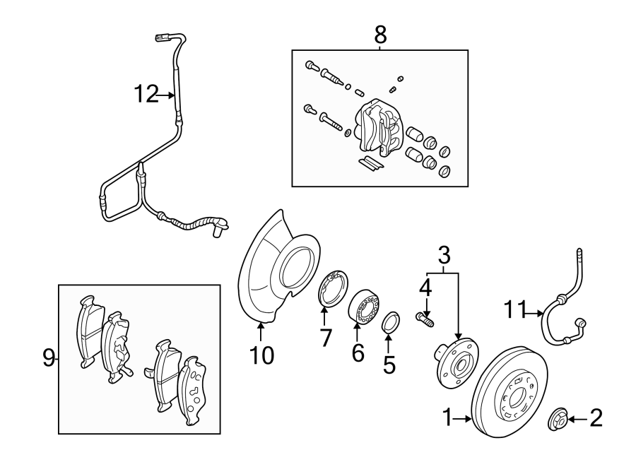 12FRONT SUSPENSION. BRAKE COMPONENTS.https://images.simplepart.com/images/parts/motor/fullsize/2415195.png