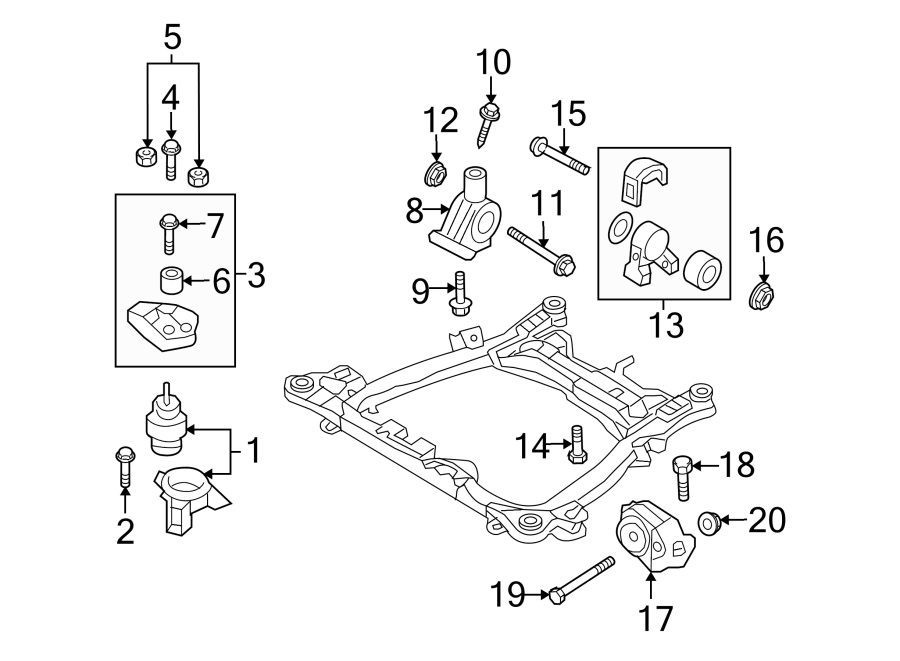 3ENGINE / TRANSAXLE. ENGINE & TRANS MOUNTING.https://images.simplepart.com/images/parts/motor/fullsize/2416160.png