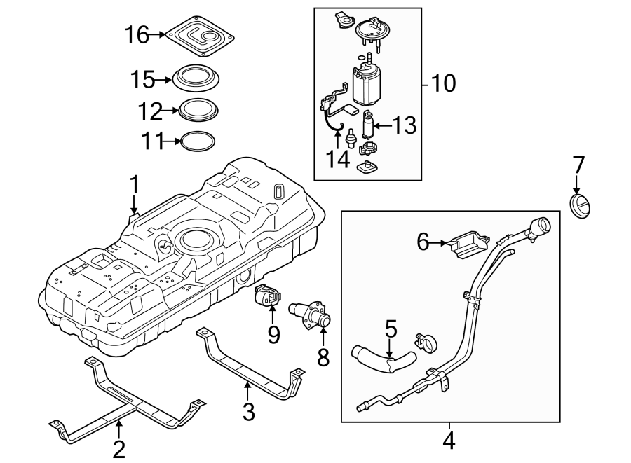 FUEL SYSTEM COMPONENTS.