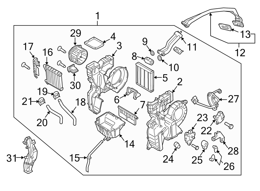 19AIR CONDITIONER & HEATER. REAR EVAPORATOR.https://images.simplepart.com/images/parts/motor/fullsize/2418080.png