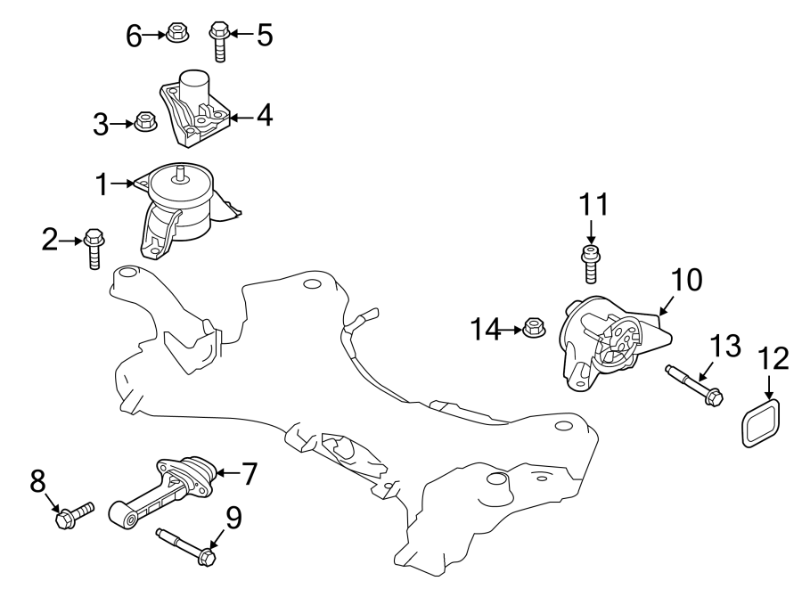 7ENGINE / TRANSAXLE. ENGINE & TRANS MOUNTING.https://images.simplepart.com/images/parts/motor/fullsize/2418200.png