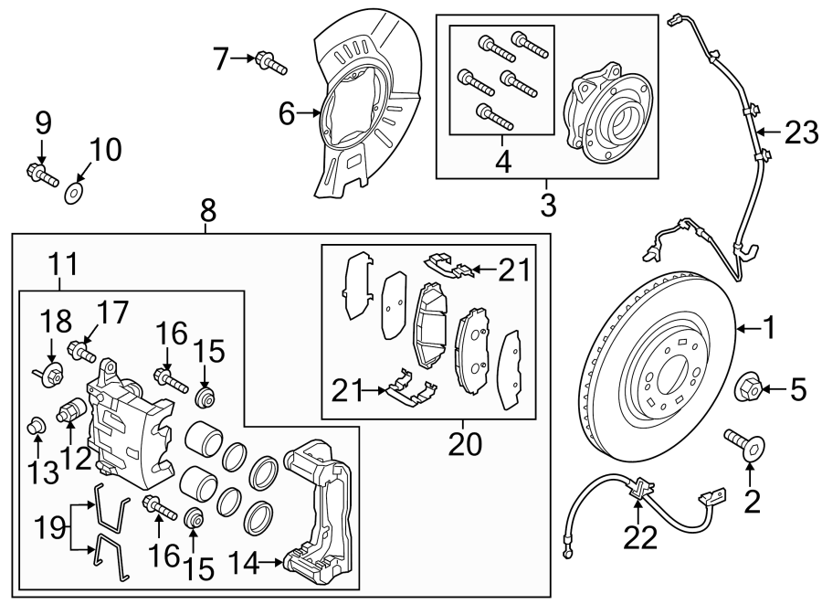 7FRONT SUSPENSION. BRAKE COMPONENTS.https://images.simplepart.com/images/parts/motor/fullsize/2418230.png