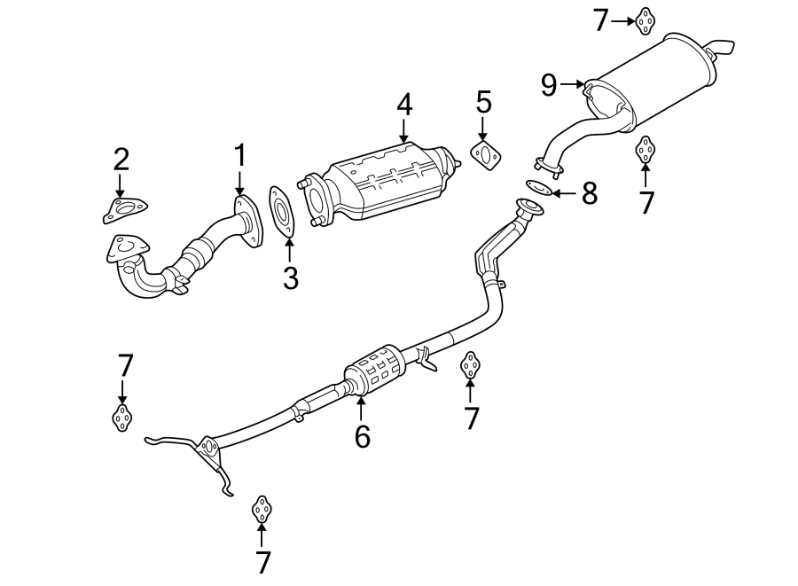 7EXHAUST SYSTEM. EXHAUST COMPONENTS.https://images.simplepart.com/images/parts/motor/fullsize/2420145.png