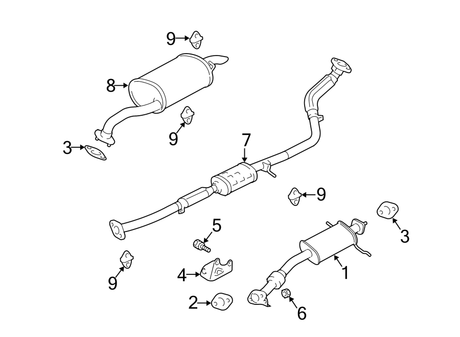 9EXHAUST SYSTEM. EXHAUST COMPONENTS.https://images.simplepart.com/images/parts/motor/fullsize/2420147.png