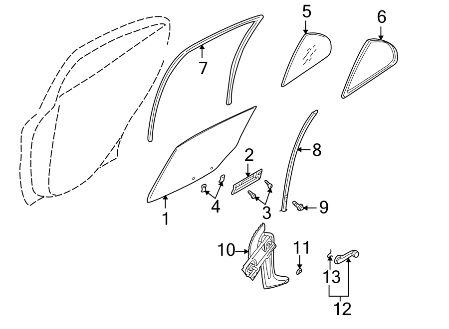 13REAR DOOR. GLASS & HARDWARE.https://images.simplepart.com/images/parts/motor/fullsize/2420340.png