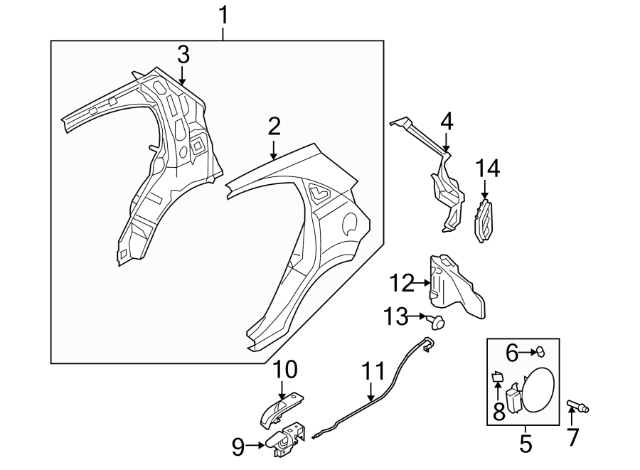 6QUARTER PANEL & COMPONENTS.https://images.simplepart.com/images/parts/motor/fullsize/2421505.png