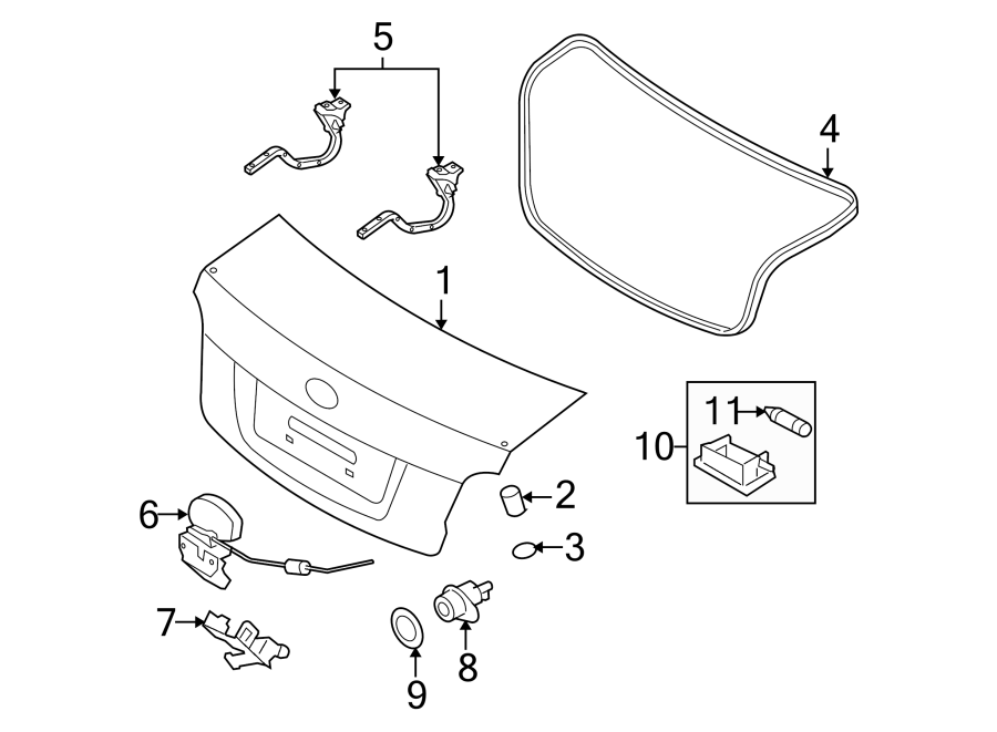 10TRUNK LID. LID & COMPONENTS.https://images.simplepart.com/images/parts/motor/fullsize/2421585.png