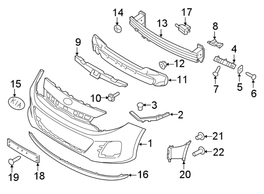 4FRONT BUMPER & GRILLE. BUMPER & COMPONENTS.https://images.simplepart.com/images/parts/motor/fullsize/2422007.png